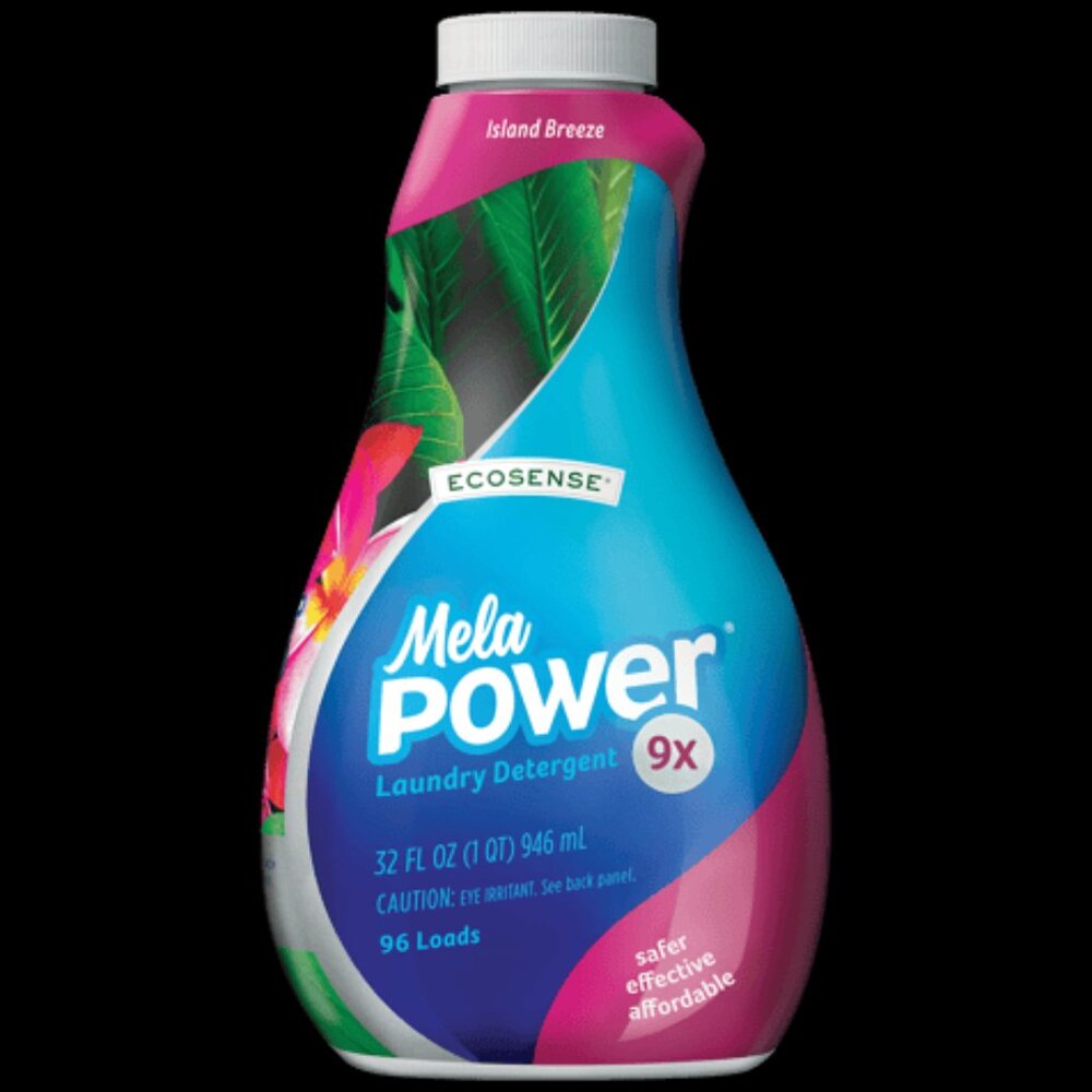 Ecosense Laundry detergent Regular MelaPower 9x Detergent: Island Breeze 32fl.oz - Picture 3 of 16